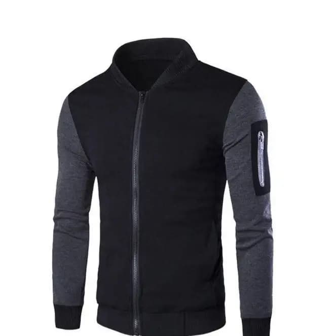 Men Stitched Pullover Fleece Kangaroo Hoodie