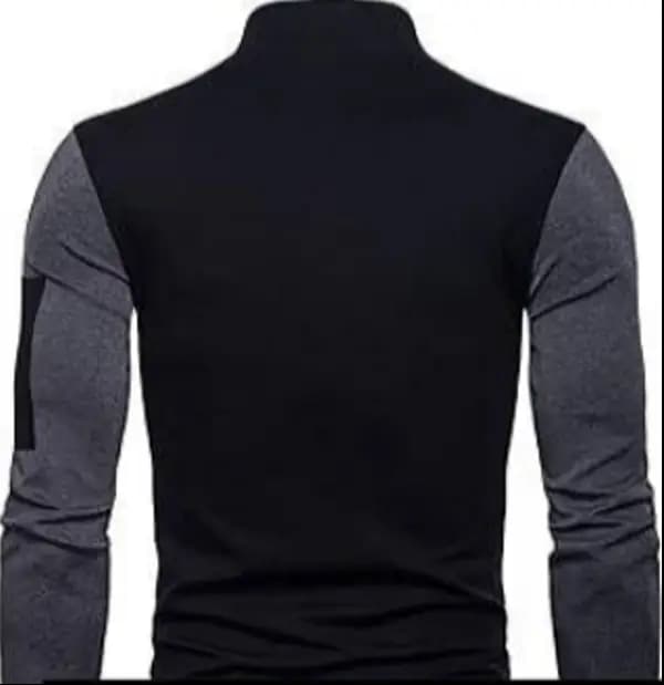 Men Stitched Pullover Fleece Kangaroo Hoodie
