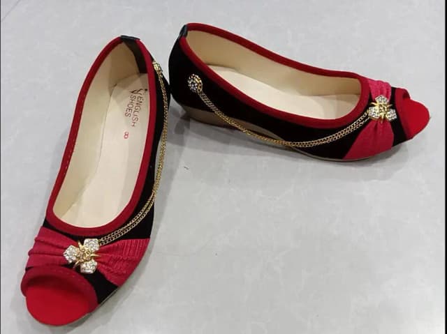 Pumps With Beads Detailing